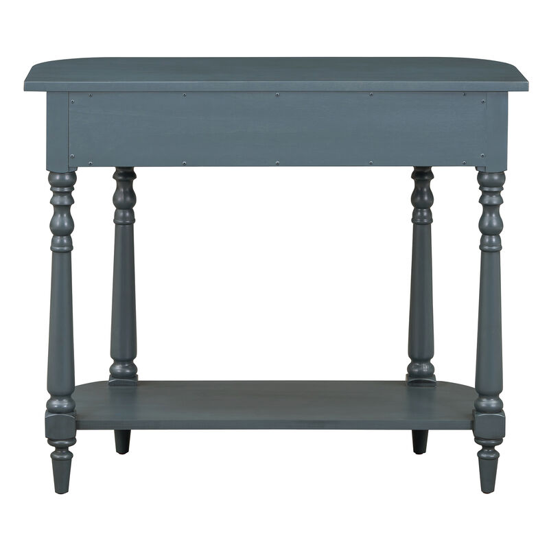 Merax Retro Entryway Console Table