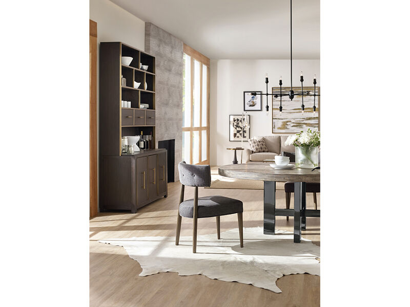 Curata Upholstered Chair In Grey