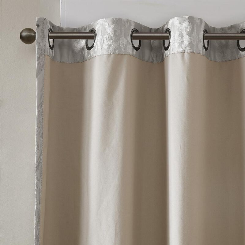 Belen Kox Lovelyge Knitted Total Blackout Window Panel, Belen Kox