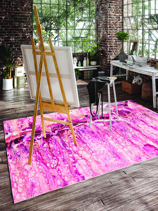 Kikiamo KK16 Flamingo 20" x 30" Rug