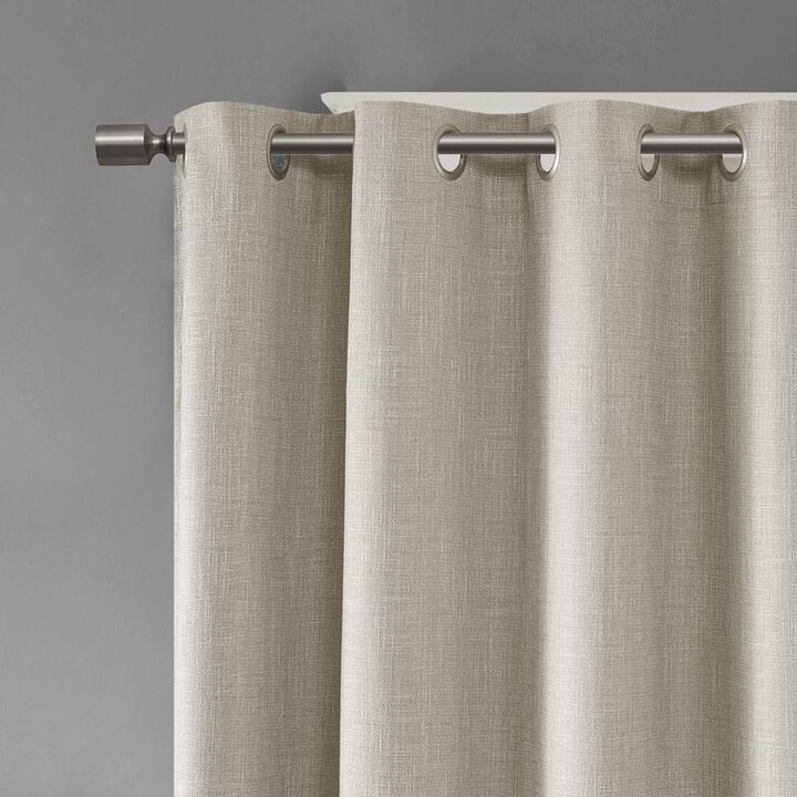 Belen Kox Maya Printed Heathered Blackout Window Panel, Belen Kox