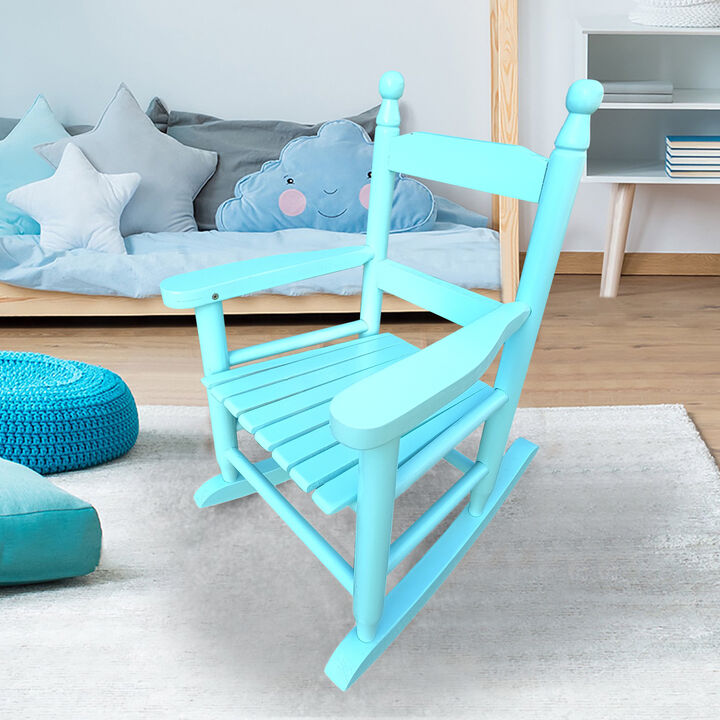 Children's Rocking Light Chair- Indoor Or Outdoor - Suitable For Kids-Durable