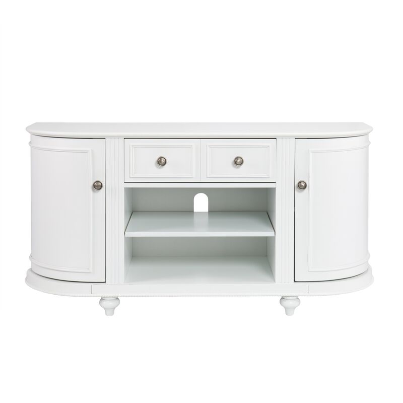 Southern Enterprises Inc. Dandridge TV/Media Stand - White