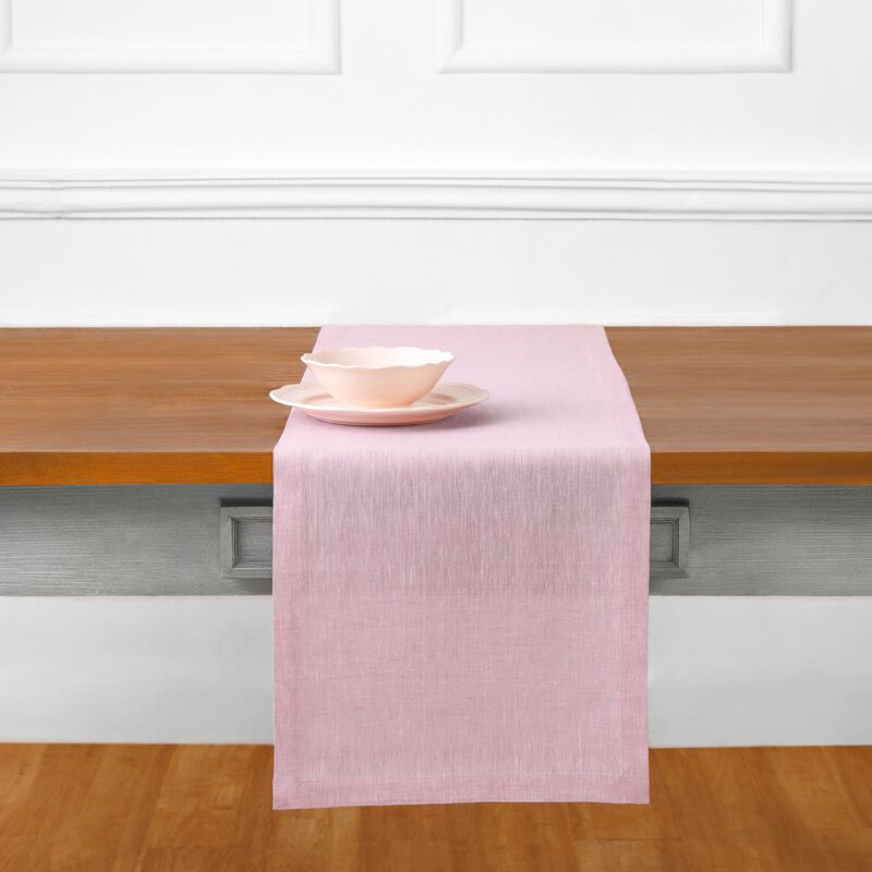 Solino Home 100% Pure Linen Table Runner | Athena for Thanksgiving, Christmas