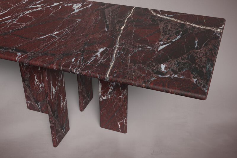 Luna Marble Dining Table 82.6"