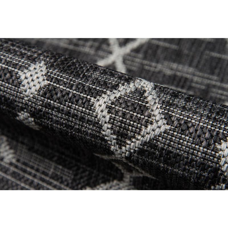 Novogratz Contemporary Runner Area Rug, Charcoal, 2'7 X 7'6 Runner