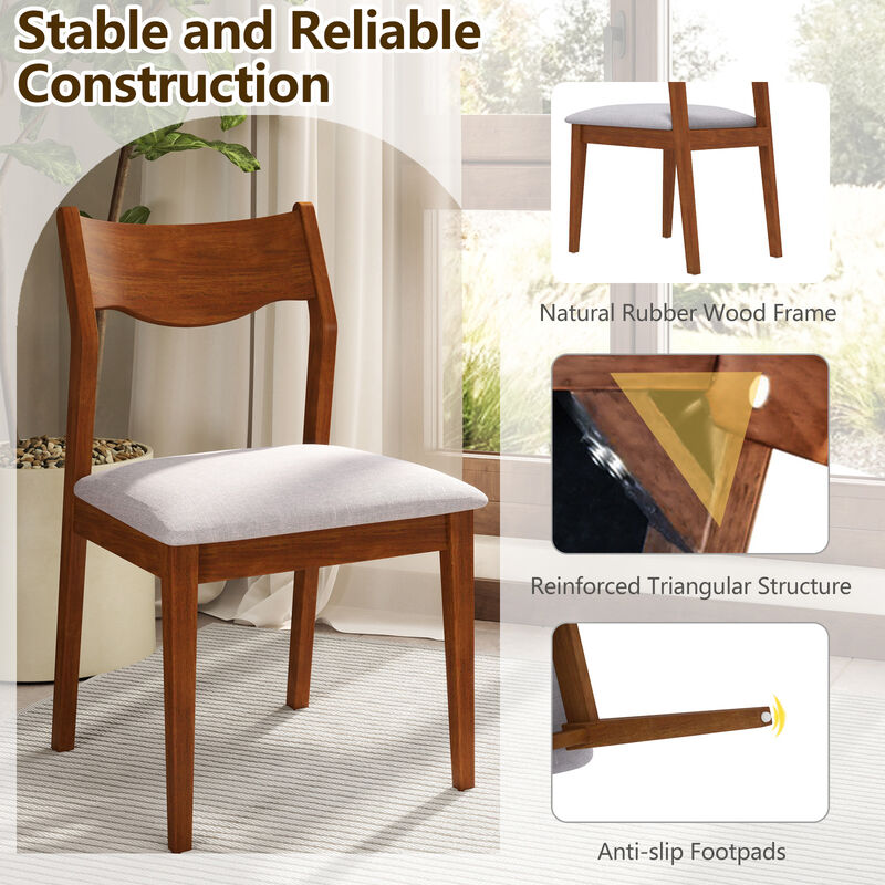 Dining Chair Set of 2 for Modern or Traditional Dining Room Decor