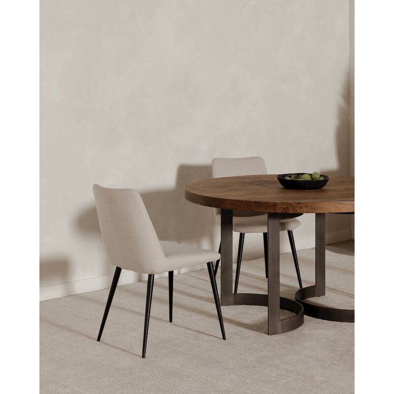 Moe's Home Collection Bent Round Dining Table 54In