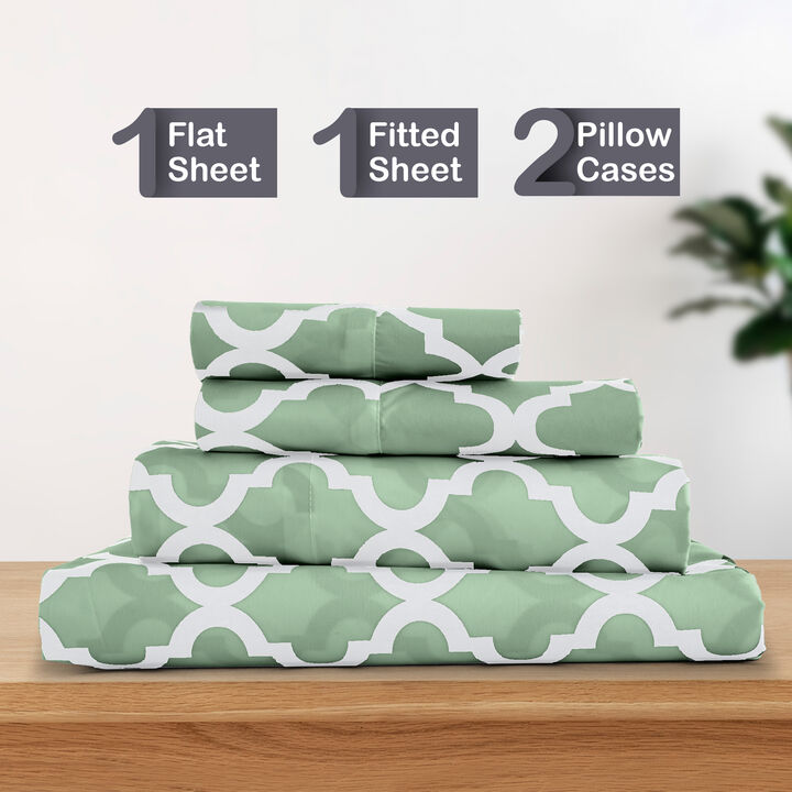 Lux Decor Collection Bed Sheets - Brushed Microfiber Sheet Set