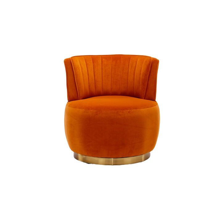 Merax 360 Degree Swivel Barrel Accent Chair