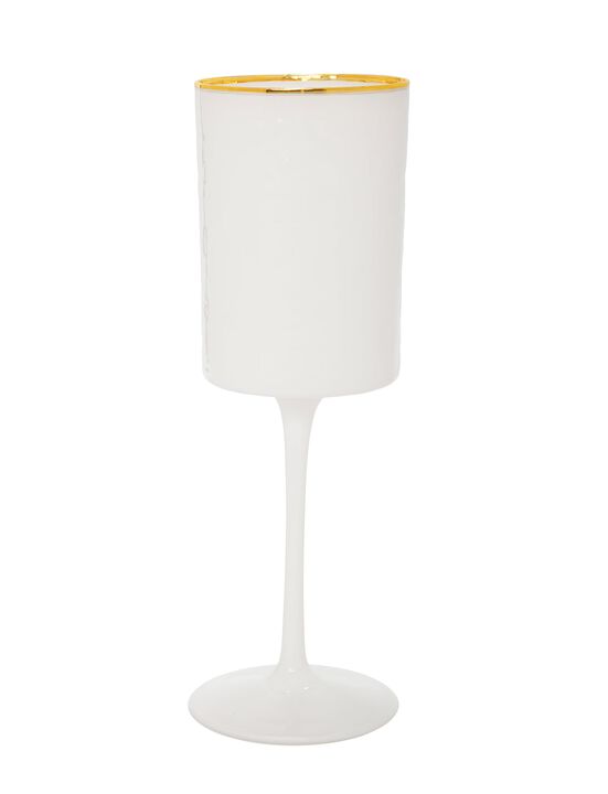 Set of 6 Smoked Square Shaped Water Glasses
