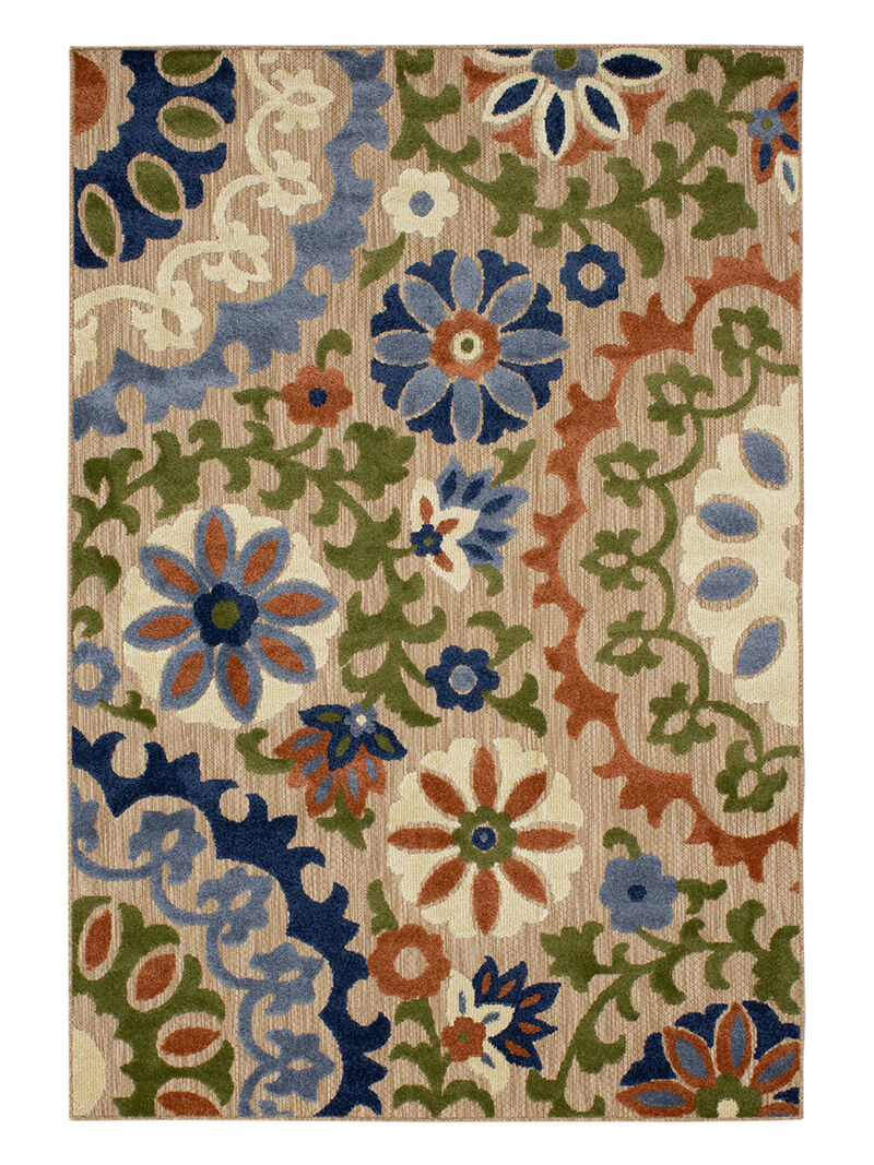 Cabana Coraline Multi 6' X 9' Rug