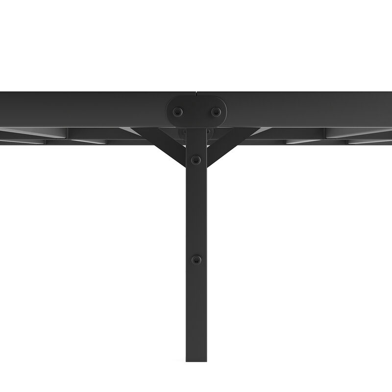 Streamdale Metal Platform Bed Frame with Headboard (Queen)