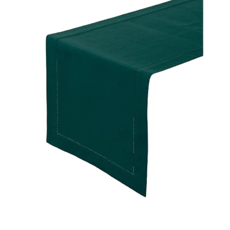 Solino Home Cotton Linen Hemstitch Table Runner