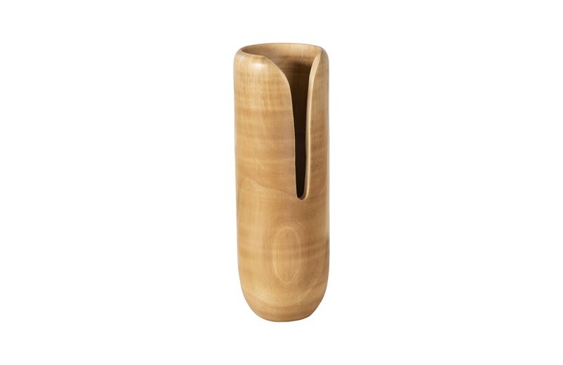 Interval Large Wood Vase
