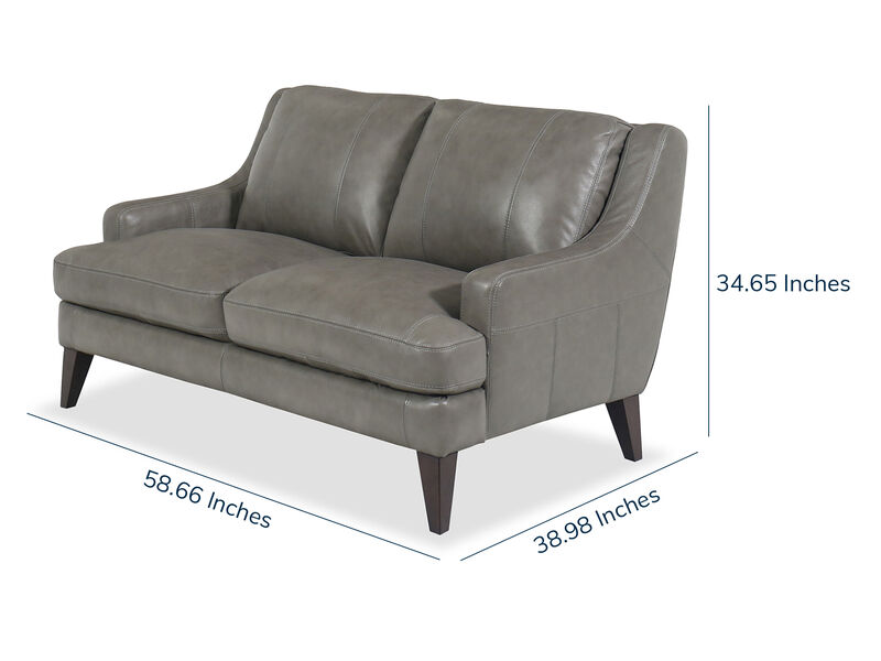 Manhattan Loveseat in Gray