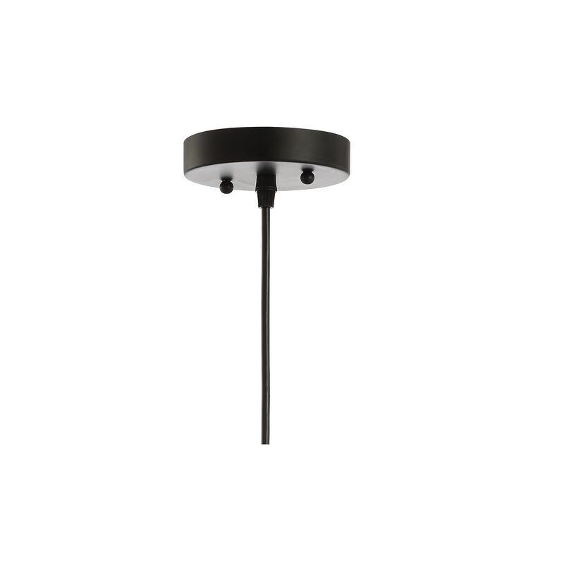 Deere Adjustable Iron/Glass Cage Light LED Pendant