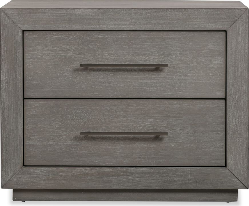 Melbourne Two Drawer Nightstand with USB