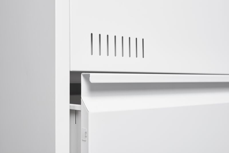 Filing Cabinet Lateral File Cabinet 3 Drawer, Blcak Locking Metal File Cabinets Three Drawer, Office Filing Cabinet with Lock Drawers for Home Office/Legal/Letter/A4/F4