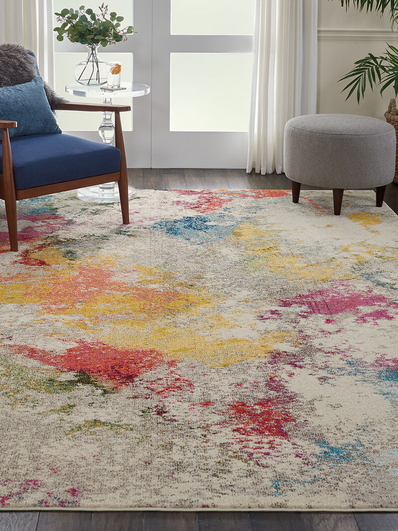 Celestial CES12 Ivory/Multicolor 9' x 12' Rug