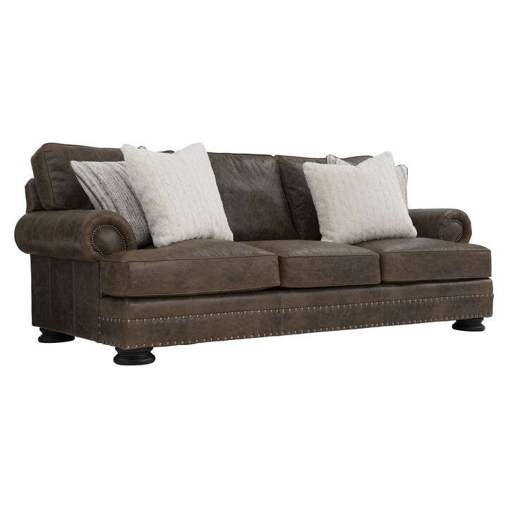 Living Foster Leather Sofa