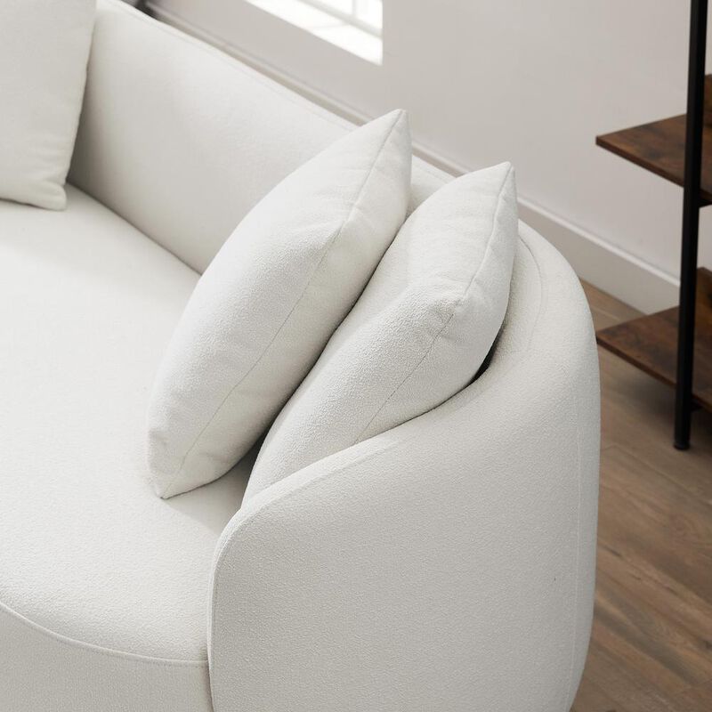 Ashcroft Furniture Co Dylan Boucle Sofa