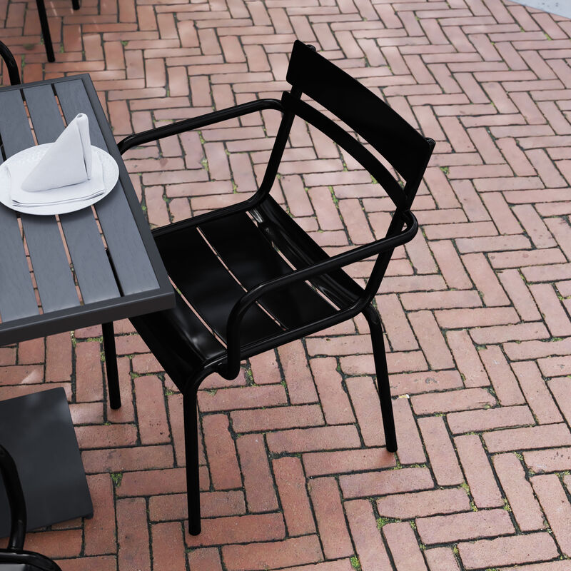 Metal Colorful Restaurant Chairs