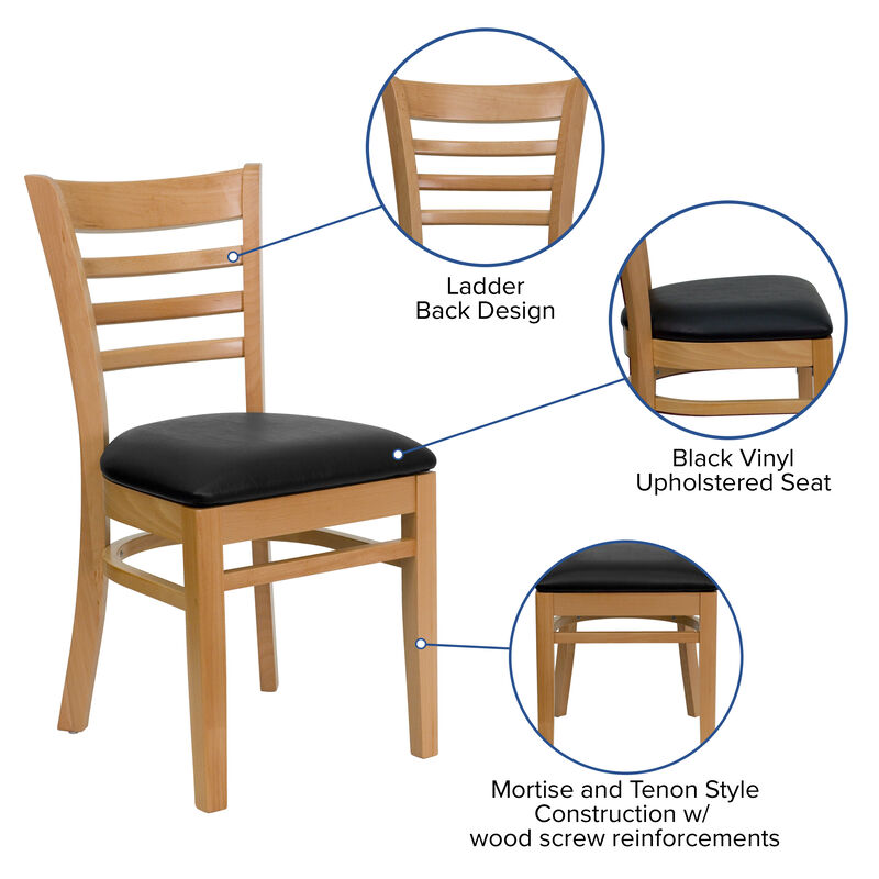 Wood Restaurant Chairs