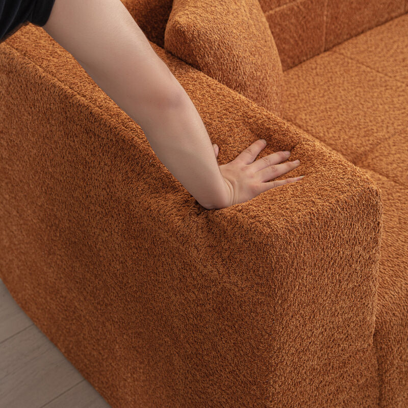 Merax Modular L-Shaped Sectional Floor Sofa Couch