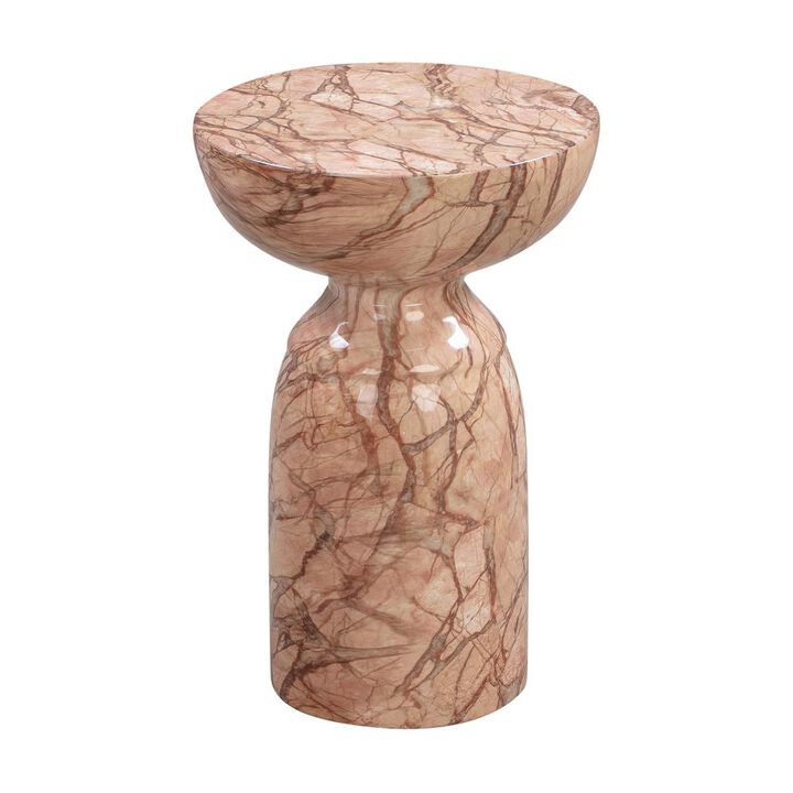 Belen Kox Sunset Marble Concrete Side Table, Belen Kox