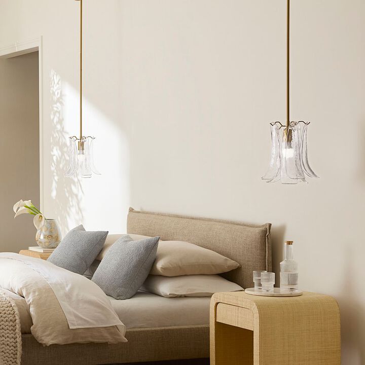 Cala 1-Light Glass Pendant