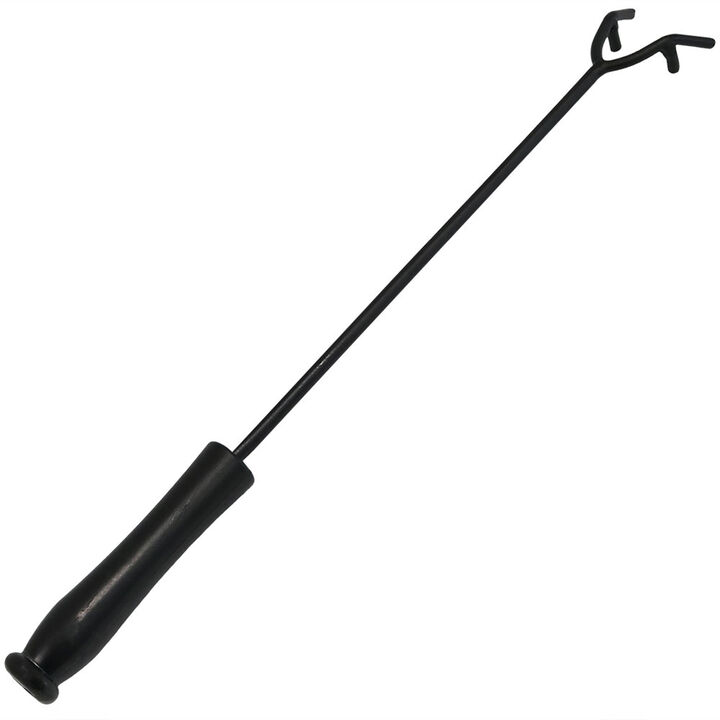 Sunnydaze 16 in Steel Fire Pit Poker with Heat Resistant Handle