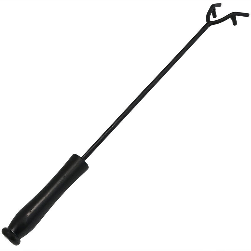 Sunnydaze 16 in Steel Fire Pit Poker with Heat Resistant Handle