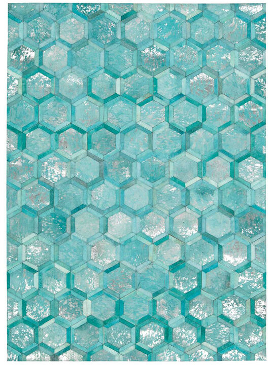 City Chic MA100 Turquoise 8' x 10' Rug