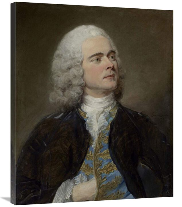 Charles-Francois Pinceloup de la Grange-Canvas Art-28x35