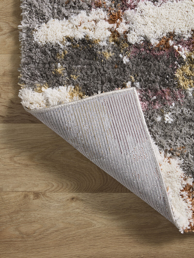 Levitt LEV04 Grey/Multi 7'10" x 10' Rug