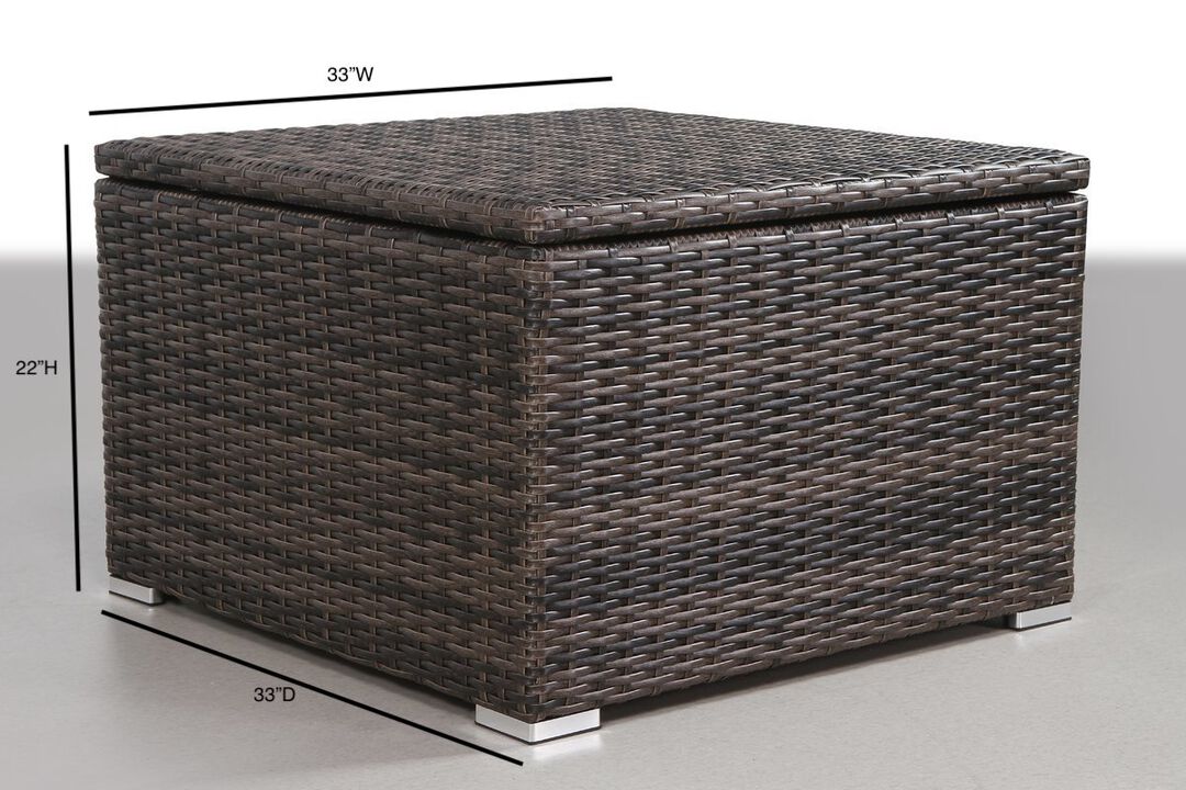 Living Source International Fully Assembled Outdoor Coffee Table