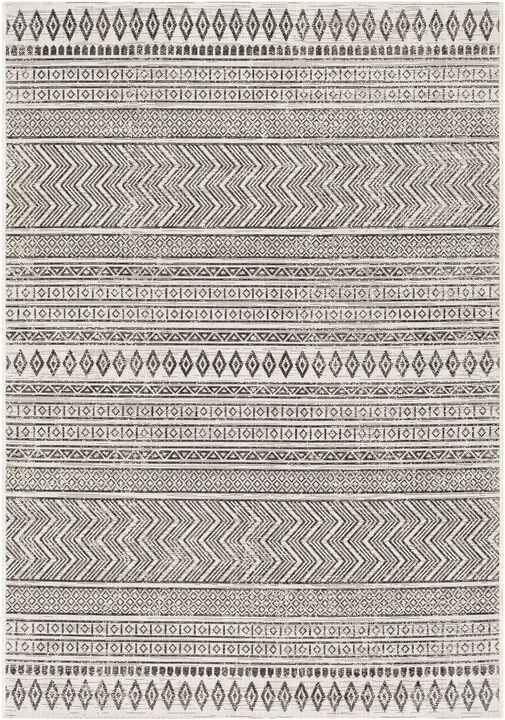 Eagean EAG-2345 7'10' x 10'2' Black Rug