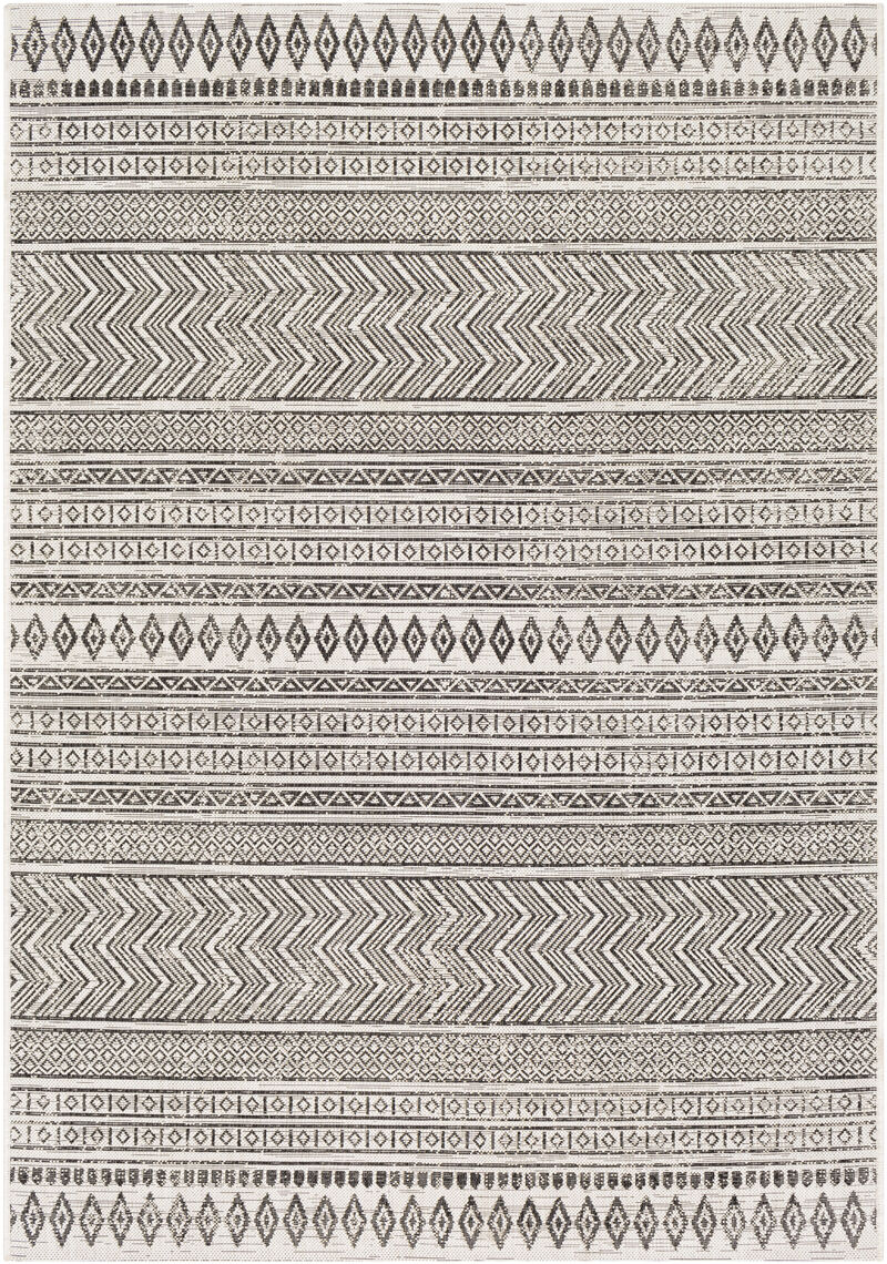 Eagean EAG-2345 8'10' x 12' Black Rug