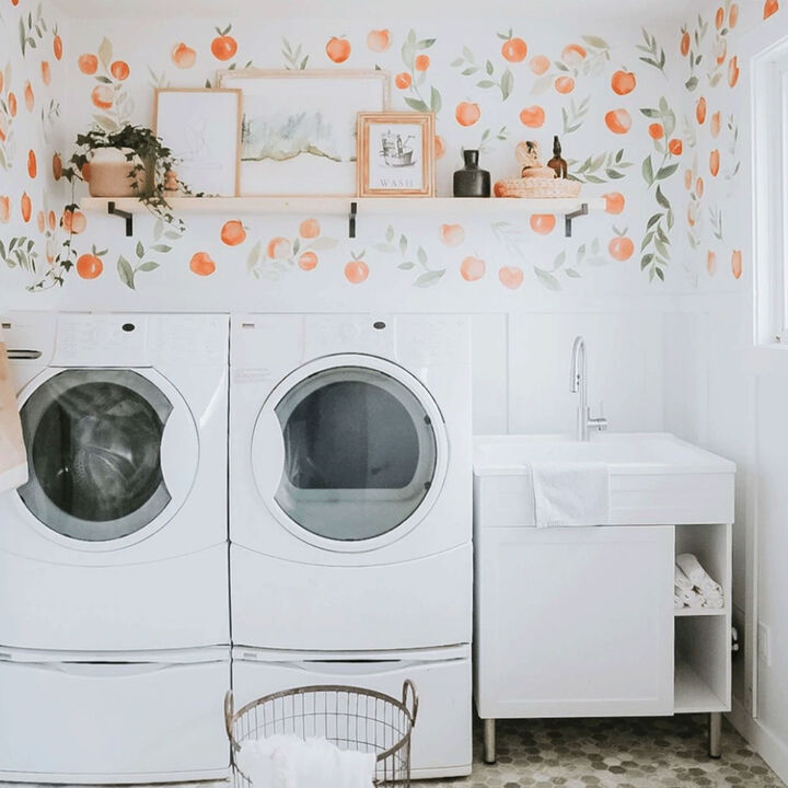 Peach Wall Decals