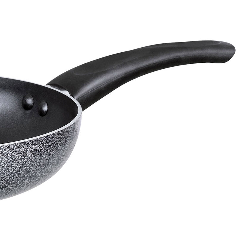 Brentwood Wok Aluminum Non-Stick 12" Gray