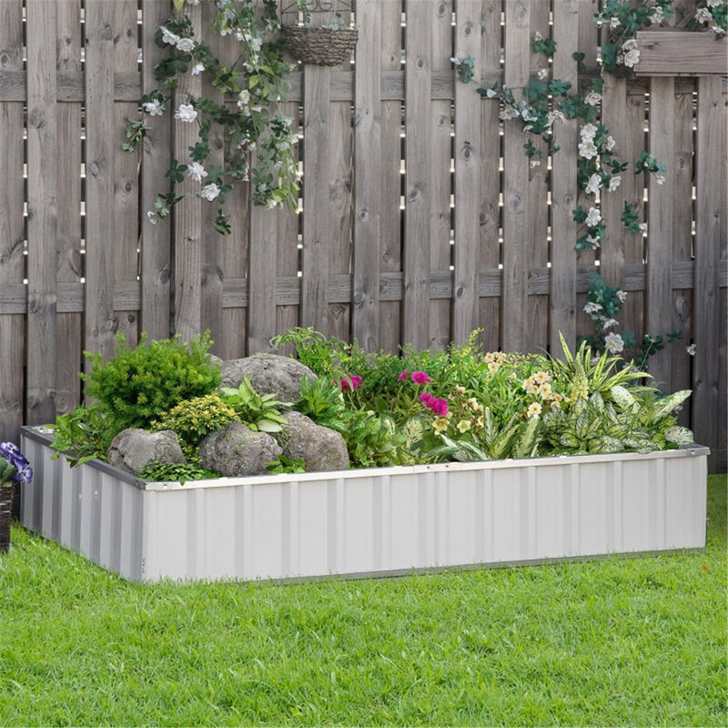 Wooden Garden Bed for Growing Plants and Vegetables