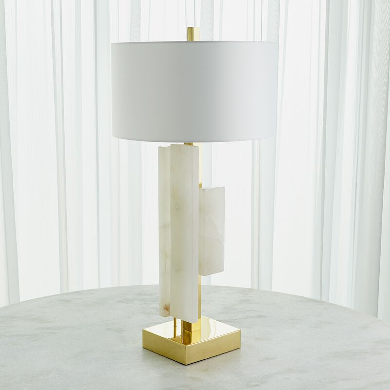 Posh Block Table Lamp