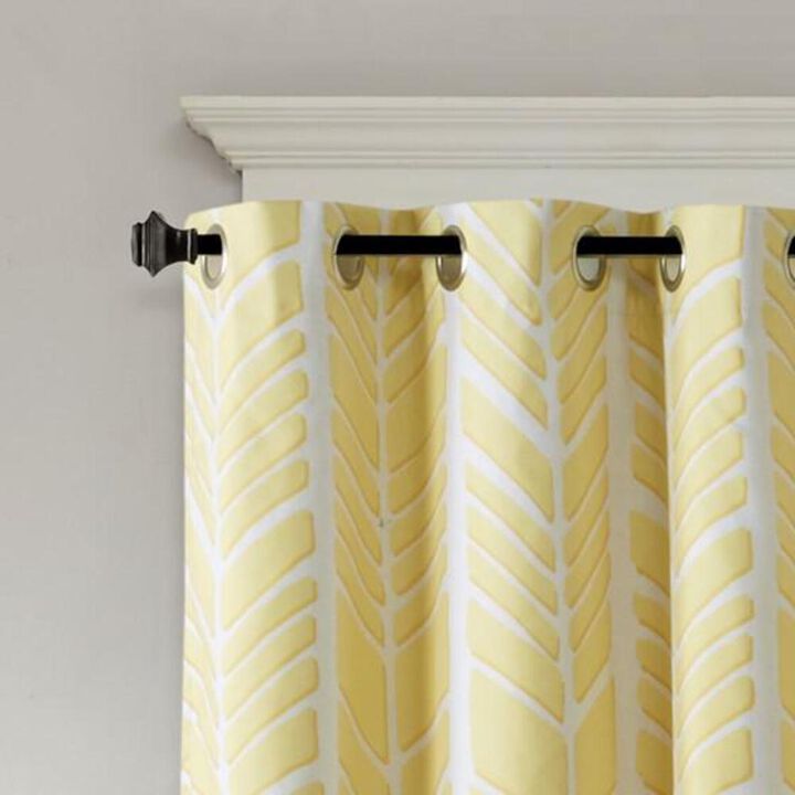 Belen Kox Color Block Blackout Window Panel, Belen Kox