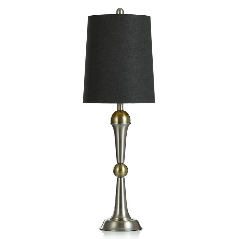 Steel Buffet Lamp