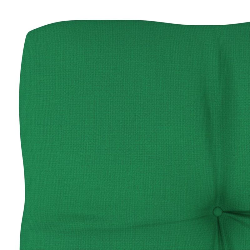 vidaXL Pallet Sofa Cushion Green 31.5"x31.5"x4.7"