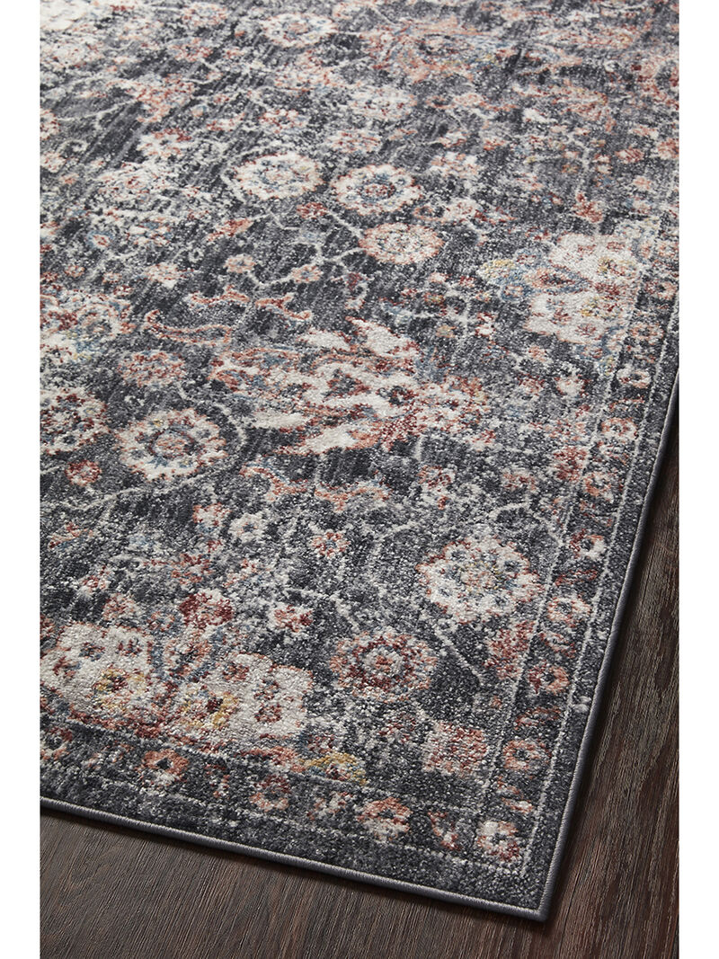 Cassandra CSN03 Charcoal/Rust 7'10" x 10' Rug