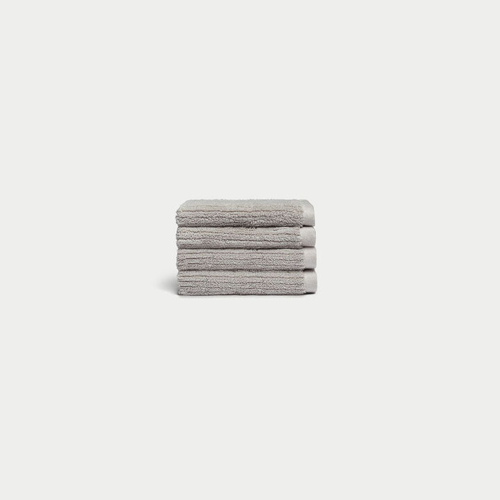 Ribbed Terry Washcloths