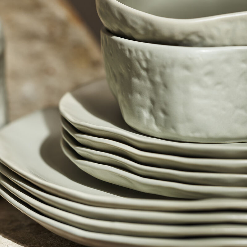 Stone by Mercer Project ATIK Stoneware 16 Piece Dinnerware Set