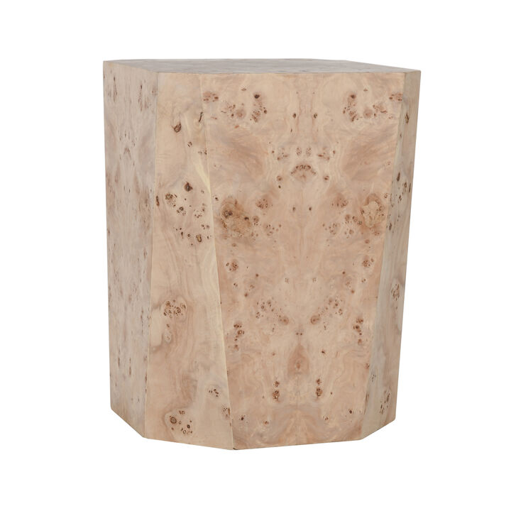 Avena Burl End Table